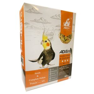 غذای خشک پرنده ادی پت سری adibird مدل عروس هلندی وزن 900 گرم