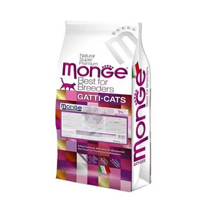 غذای خشک گربه بالغ عقیم شده مونژه مدل monge sterilised طعم مرغ وزن 10 کیلوگرم