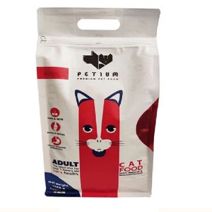 غذای خشک گربه بالغ پتیوم مدل  super adult cat food digia طعم مرغ و گوشت وزن 7 کیلوگرم