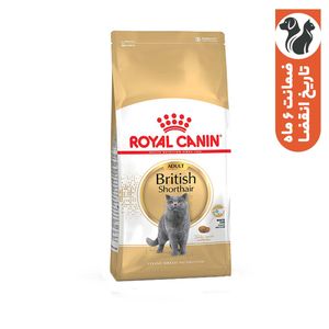 غذای خشک گربه بریتیش رویال کنین مدل british shorthair وزن 10 کیلوگرم
