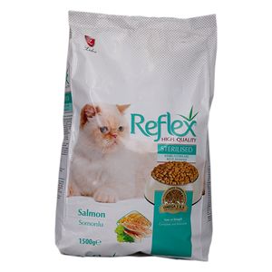 غذای خشک گربه رفلکس مدل sterilised وزن 1.5 کیلوگرم