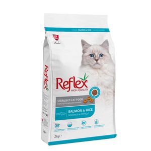 غذای خشک گربه عقیم شده رفلکس مدل sterilised وزن 2 کیلوگرم