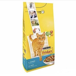 غذای خشک گربه فریسکیز مدل p34 وزن 1700گرم