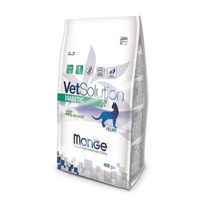 غذای خشک گربه مونژ مدل monge diabetic مناسب بیماری دیابت وزن 400 گرم