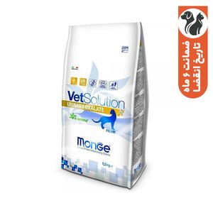 غذای خشک گربه مونژه مدل monge urinary oxalate مناسب سنگ کلیه وزن 1.5 کیلوگرم