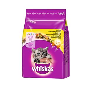 غذای خشک گربه ویسکاس مدل kitten dry chicken وزن 800 گرم