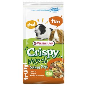 غذای خوکچه هندی ورسلاگا مدل crispy muesli guinea pig وزن 1000 گرم