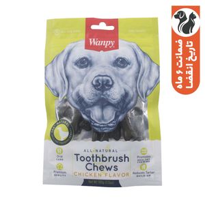 غذای سگ ون پی مدل toothbrush chews chicken وزن 100 گرم