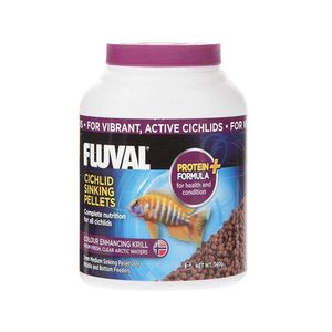غذای سیچلاید فلوال مدل fluval cichlid pellets کد 984507 وزن 95 گرم