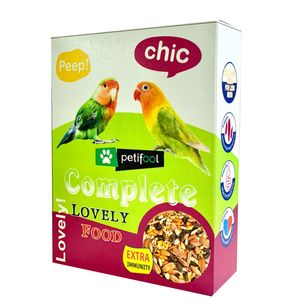 غذای طوطی برزیلی پتی فول کد pl900 وزن 900 گرم