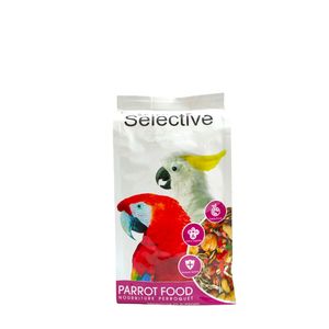 غذای طوطی سلکتیو مدل parrot food وزن 1 کیلوگرم