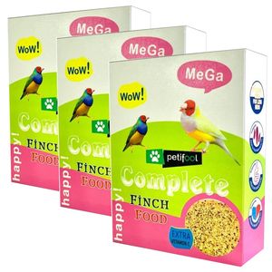 غذای فنچ پتی فول کد pf100 وزن 1000 گرم بسته 3 عددی