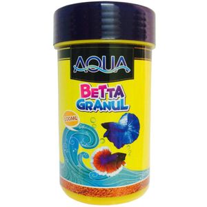 غذای ماهی آکوا مدل betta granul حجم 100 میلی لیتر