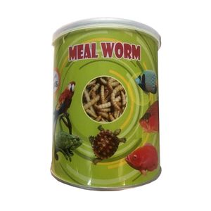 غذای ماهی آکواریوم آکوا مدل meal worm وزن 100 گرم