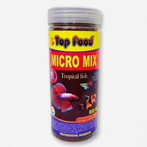 غذای ماهی تاپ فود مدل micro mix وزن 800 گرم
