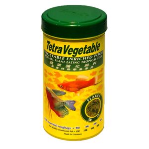 غذای ماهی تترا مدل tetra vegetable وزن 52 گرم