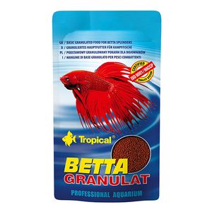 غذای ماهی تروپیکال مدل betta granulat وزن 10 گرم