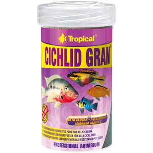 غذای ماهی تروپیکال مدل cichlid gran وزن 55 گرم