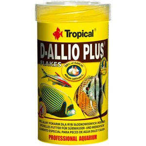 غذای ماهی تروپیکال مدل d  allio plus وزن 20 گرم