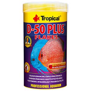 غذای ماهی تروپیکال مدل d 50 plus وزن 50 گرم