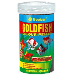 غذای ماهی تروپیکال مدل goldfish colour pelet کد 355127 وزن 90 گرم