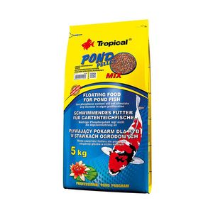 غذای ماهی تروپیکال مدل pond pellet mix وزن 5000 گرم