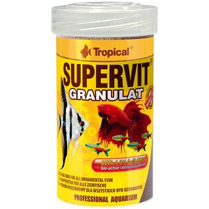 غذای ماهی تروپیکال مدل supervit granulat وزن 55 گرم