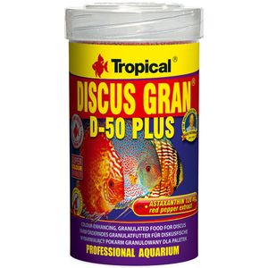 غذای ماهی تروپیکال مدلdiscus gran d 50 plus وزن 38 گرم
