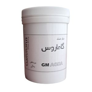 غذای ماهی جی‌ام آکوآ مدل گاماروس وزن 30 گرم