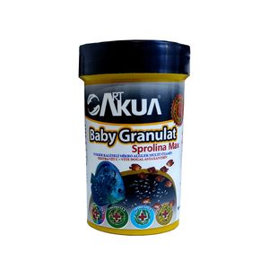 غذای ماهی دیسکس  ار تی اکوا مدل baby granulat وزن 60 گرم