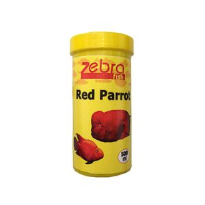 غذای ماهی زبرا مدل red parrot حجم 500 میلی لیتر