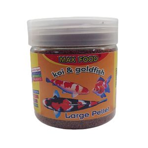 غذای ماهی مکس فود مدل کوی و گلدفیش وزن 160 گرم