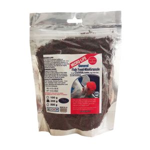 غذای ماهی میکرولایف مدل mini granule وزن 200 گرم