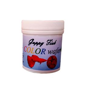 غذای ماهی گوپی مدل color وزن 50 گرم