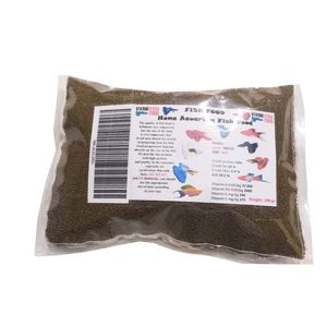 غذای ماهیان زنده زآ کد bio 0.7 وزن 100 گرم