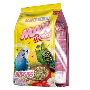 غذای مرغ عشق کیکی مدل max menu مقدار 500 گرم