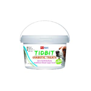 غذای مکمل سگ تیدبیت مدل diabetic_treats وزن 180 گرم