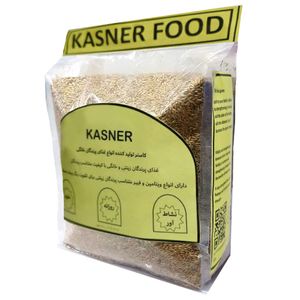 غذای پرندگان کاسنر مدل تخم کتان کد trv وزن 500 گرم