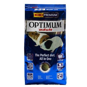 غذای پلت خوکچه هندی بالغ کیکی مدل optimum وزن 600 گرم