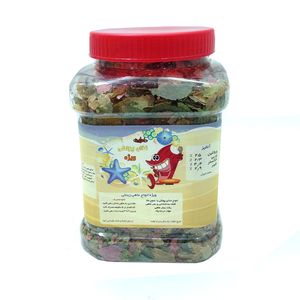 غذای پولکی ماهی امروز مدل ویژه کد vp100 وزن 200 گرم