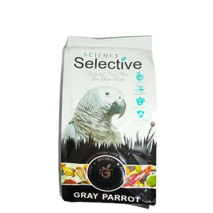 غذای کاسکو سلکتیو مدل gray parrot وزن ۱ کیلوگرم