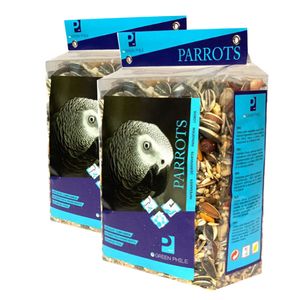 غذای کاسکو گرین فیل مدل parrts وزن 3000 گرم بسته 2 عددی