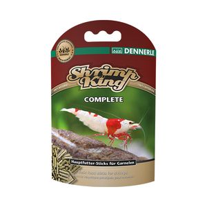 غذای کامل میگو دنرله مدل shrimp king complete وزن 30 گرم