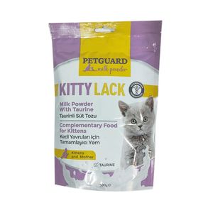 غذای گربه کیتی لاک مدل شیر خشک kitty lack وزن 200 گرم