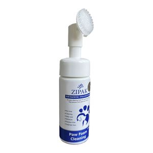 فوم تمیز کننده پنجه سگ و گربه زیپک مدل cleaning foam حجم  150 میلی لیتر