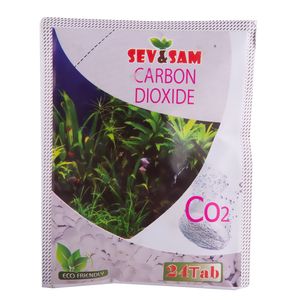قرص co2 آکواریوم مدل 7d بسته 24 عددی