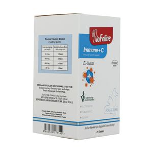 قرص تقویت سیستم ایمنی سگ و گربه بیوفلین مدل immune وزن 68 گرم