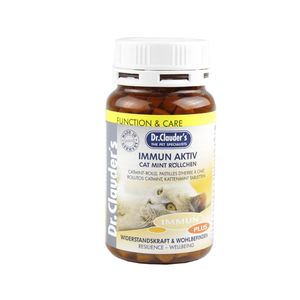 قرص تقویت سیستم ایمنی گربه دکتر کلادرز مدل immune active مقدار 100 گرم