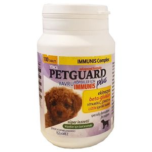 قرص توله سگ پتگارد مدل puppy immunis بسته 100 عددی