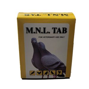 قرص ضد اسهال پرندگان مدل mnl tab بسته 100 عددی
